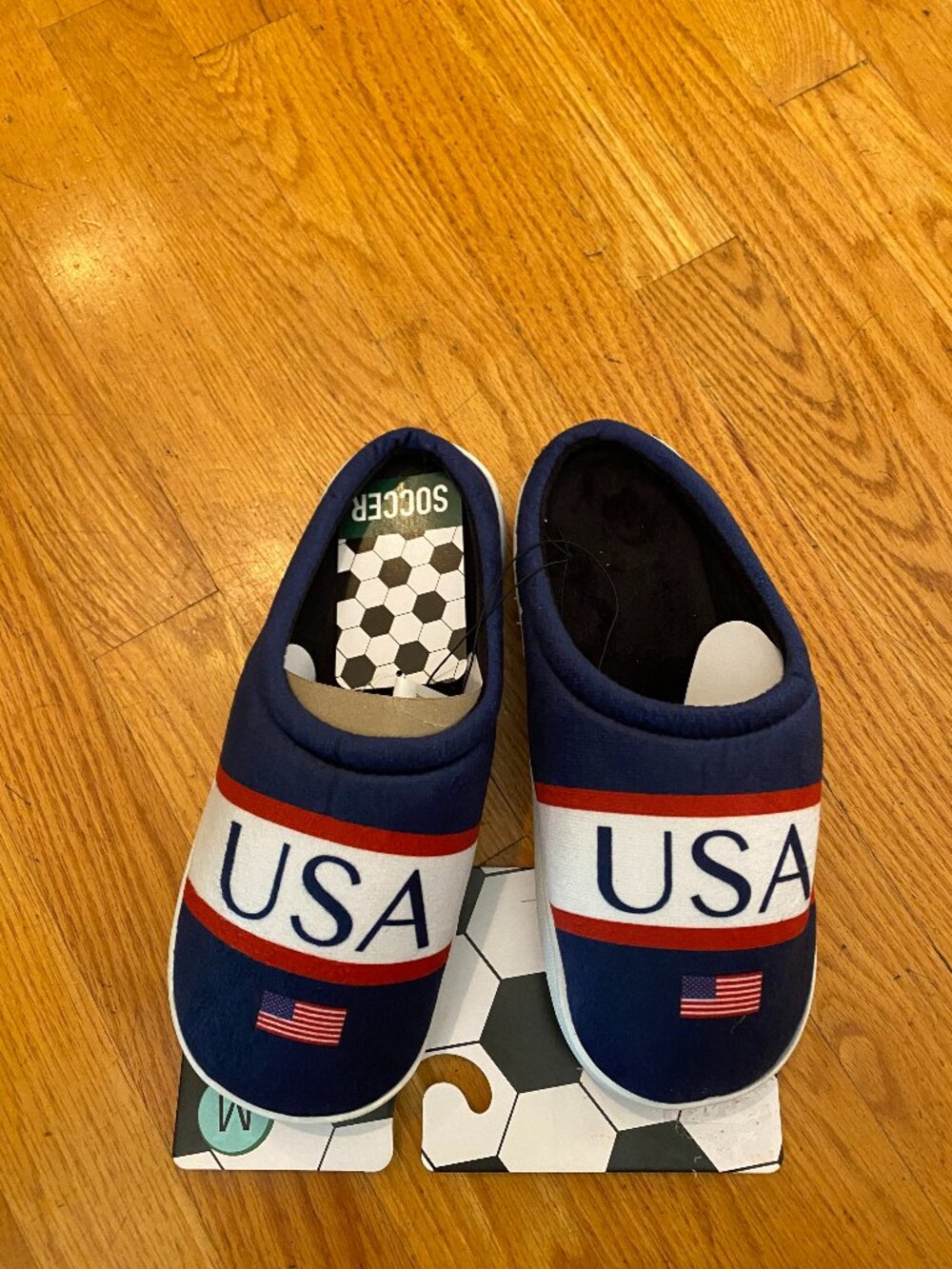 NWT - USA Slippers